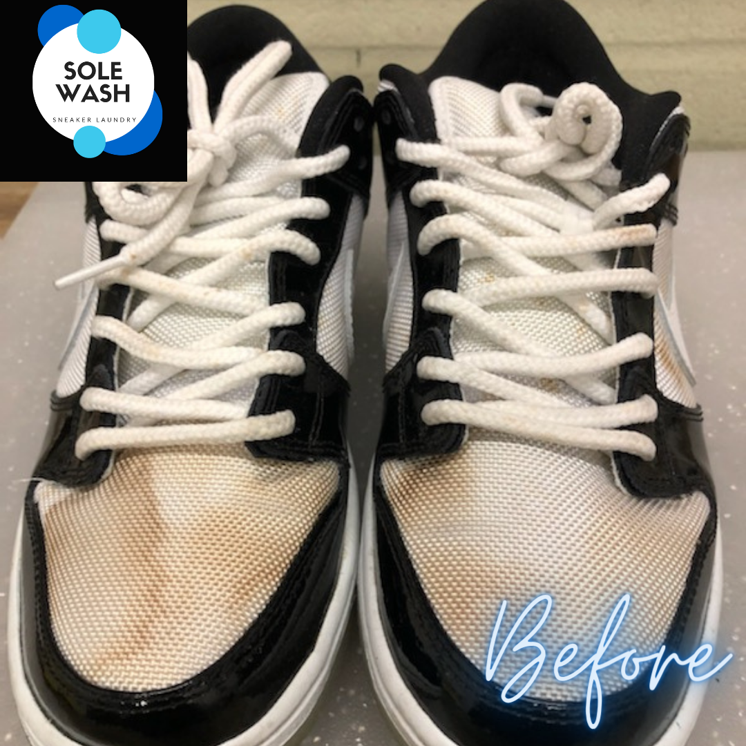 “Sneakers will be Bathed” Premium Upper, Mid-sole, & Under-Sole Lace Cleaning Water and Stain Repellent Deodorizing