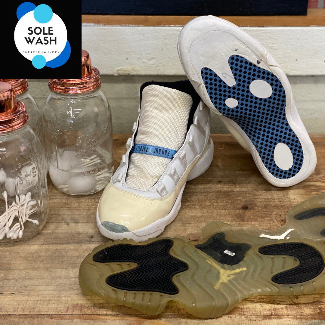 We are able to assist you by re-gluing your soles, a little TLC can get them back to like-new condition.