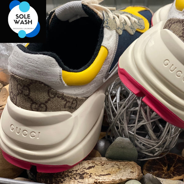 Sole Wash Clean Designer Sneakers - Gucci