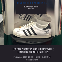 Black History Month Sneaker & Hip-Hop Workshop